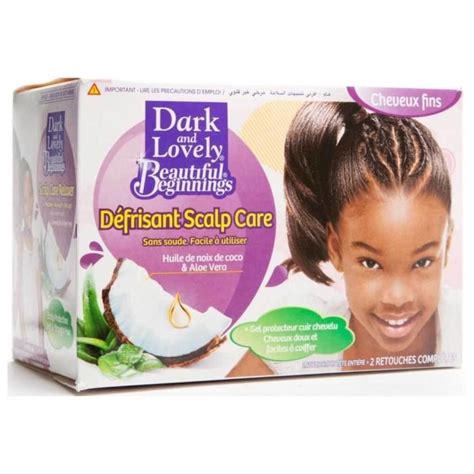 Dark Lovely Beautiful Beginnings Kit Défrisant Enfant Cheveux Fins