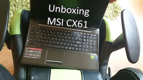 Unboxing Msi Cx61 Youtube