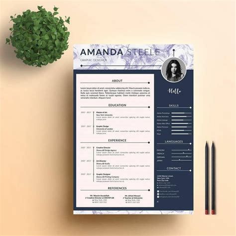 Our website was created for the unemployed looking for a job. The "Marble Simple Resume Template / CV Template ...