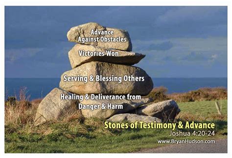 What Are Your Stones Of Testimony And Advance Firm Foundation With