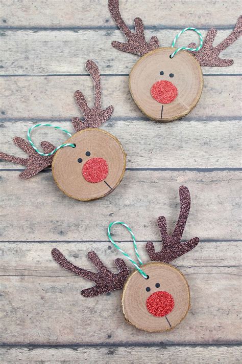 Rudolf Christmas Craft Diy Craft For Kids · The Inspiration Edit