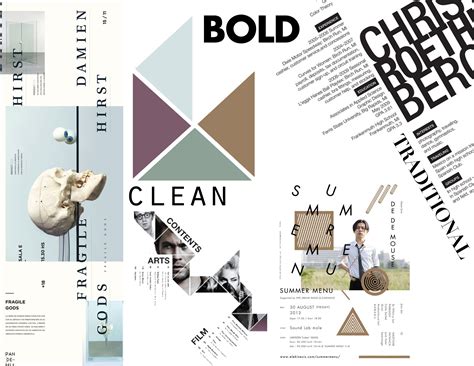 Typography Mood Board Examples