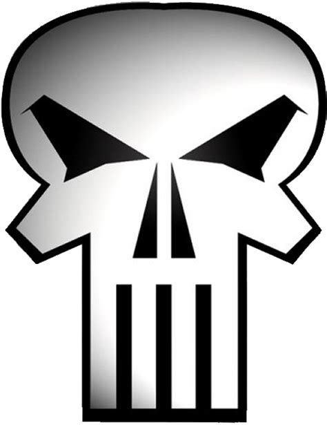 White Punisher Skull Png All Punisher Skull Clip Art