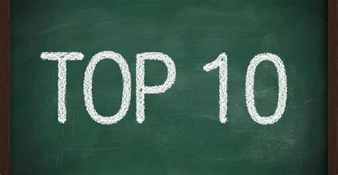 My One And Only Ever Top Ten List Huffpost