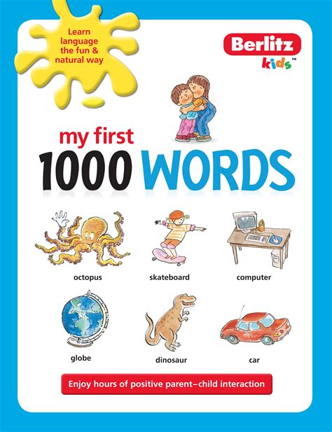 1000 Parole Più Usate In Inglese - Berlitz – My First 1000 Words English