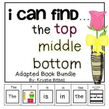 Try all worksheets in one app. Positional Words- Top, Middle, Bottom BUNDLE Interactive ...