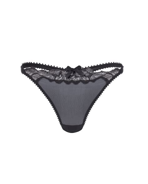 shania thong in black black by agent provocateur outlet