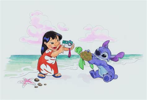 Lilo And Stitch Wallpaper For Mobile Phone Tablet Desktop Computer