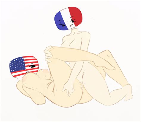 Rule 34 2girls American Flag Big Breasts Breasts Countryhumans