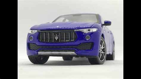 웰리 1 24 마세라티 르반떼 다이캐스트 Welly Maserati Levante Diecast Model Youtube