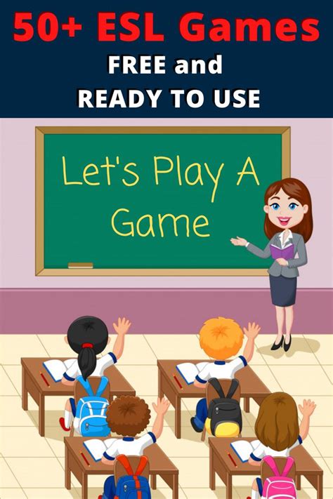 Esl Games For Kids And Beginner English Language Students English