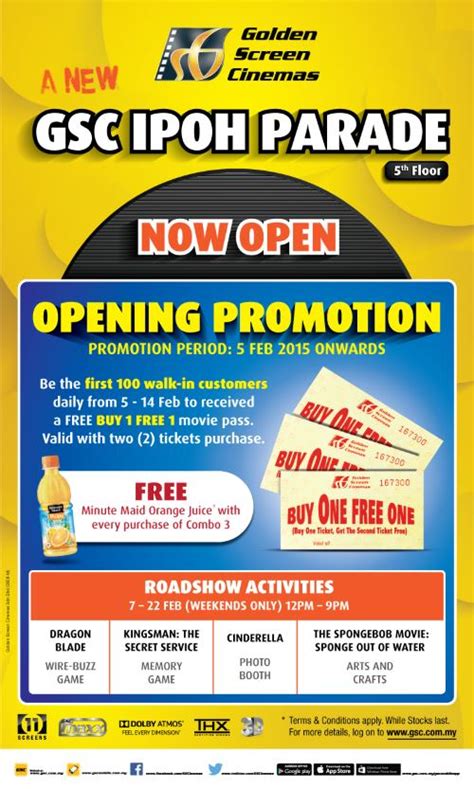 Gsc ipoh parade is located in ipoh, perak. GSC MAXX Opens - Pass The PopcornPass The Popcorn | Pass ...