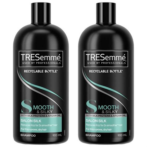 Tresemmé Smooth And Silky Salon Silk Shampoo 2 X 900ml Feelunique