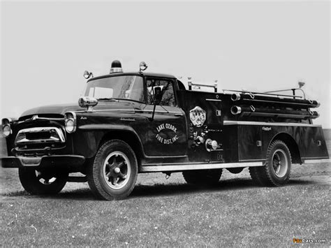 Images Of International A 170 By Central Fire Truck Corporation 1958