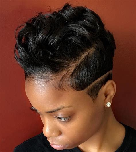 60 Great Short Hairstyles For Black Women To Try This Year Short Hair Styles African American