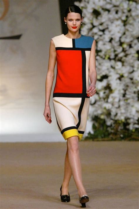 The Yves Saint Laurent Mondrian Dresses Will Be Displayed In Paris