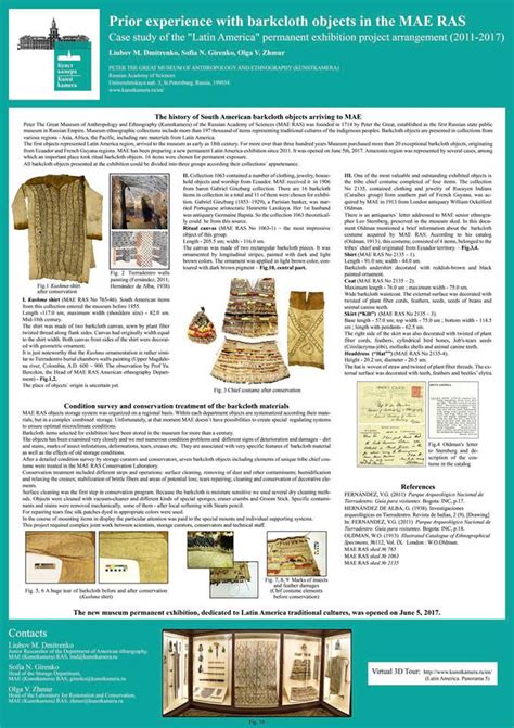 Доклад сотрудников МАЭ на симпозиуме «Conservation of Barkcloth Material»
