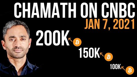 Cnbc Interviews Chamath Palihapitiya Update On Bitcoins Future Youtube