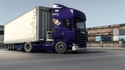 Scania R Rjl And Krone Megaliner Used Skins Combo ETS2 1 48 SGMODS