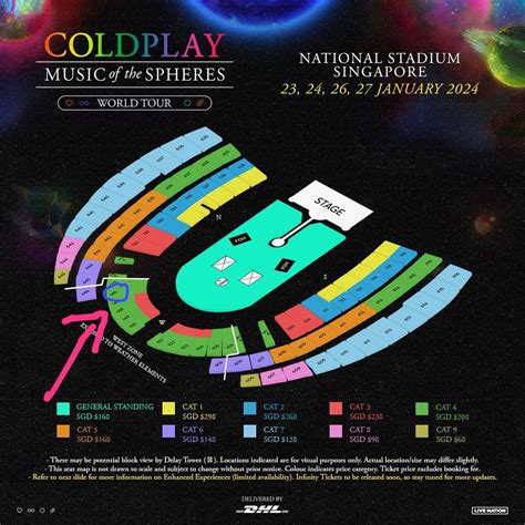 Coldplay Ticket On 31 Jan 2024 Tickets And Vouchers Event Tickets On