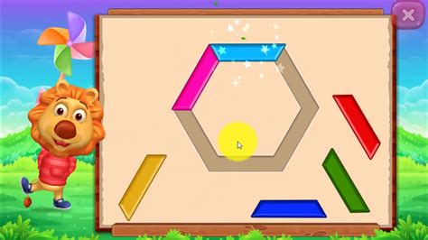 Kids Games Colors And Shapes 6 Youtube