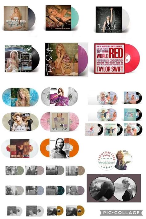 All Of The Official Taylor Swift Vinyls Excluding International