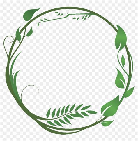 Common Ivy Leaf Green Vine Vector Green Circle Png Free Transparent