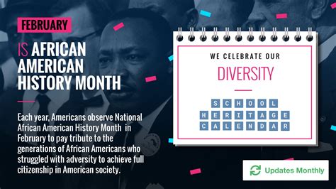 Celebrate Diversity Calendar Digital Signage Template