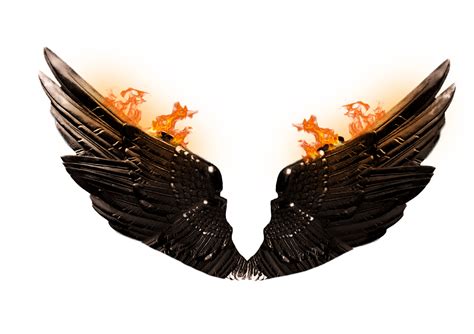 Download Realistic Dragon Wings Png Png And  Base