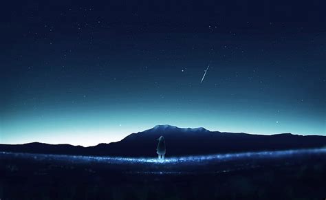 3840x2160px Free Download Hd Wallpaper Anime Landscape Night