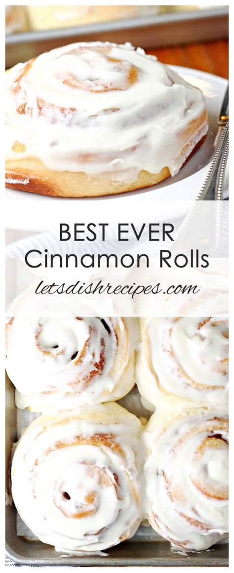 Best Ever Cinnamon Rolls — Lets Dish Recipes