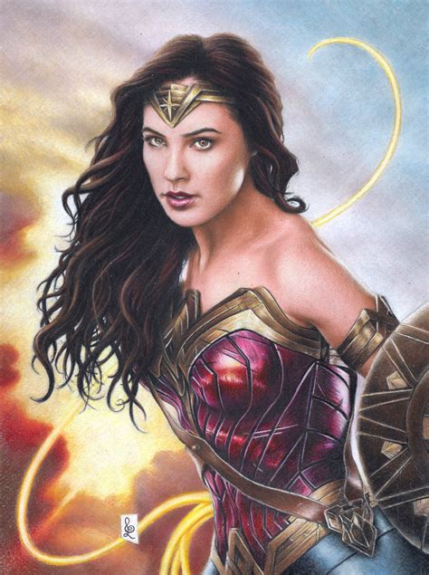Celebrity Wonder Woman Women Cell Phone Artstation Fan Art Miguel