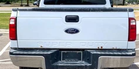 How To Remove Rust Spots On Tailgate Ford Powerstroke Diesel Forum