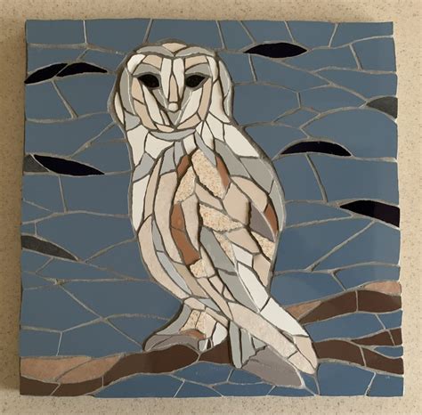 Owl Mosaic Felicity Ball Mosaics