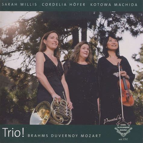 Sarah Willis Trio Cd Jpc