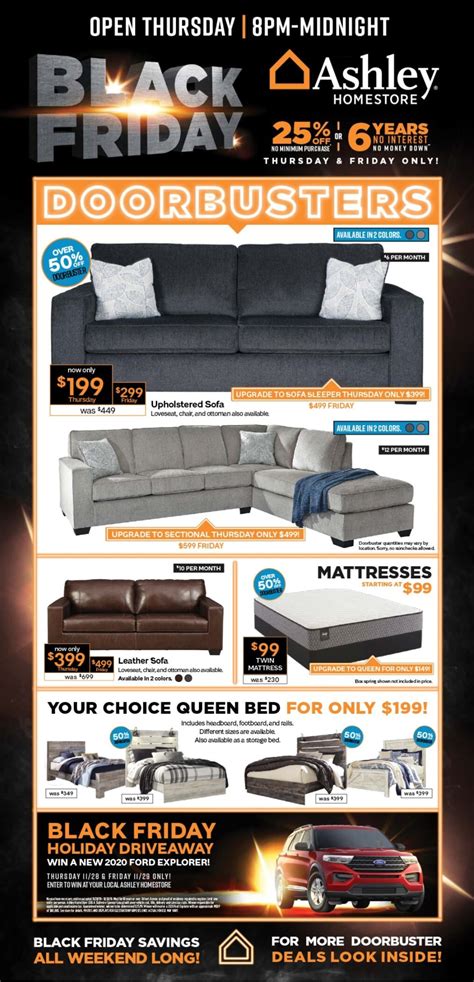 Ashley Furniture Black Friday Sales Ad