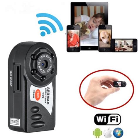 mini q7 camera 720p wifi dv dvr wireless ip cam brand new mini video camcorder recorder infrared