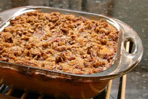 This is such yummy sweet potato casserole! Traditional Sweet Potato Casserole Recipe