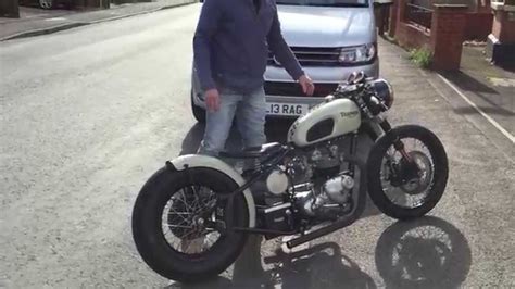 Triumph Bobber Built By Oily Rag Clothing Youtube