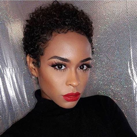 My favorite look among all these hairstyles pictures are the short curly hair for black women. Inspiring 12 Short Natural African American Hairstyles ...