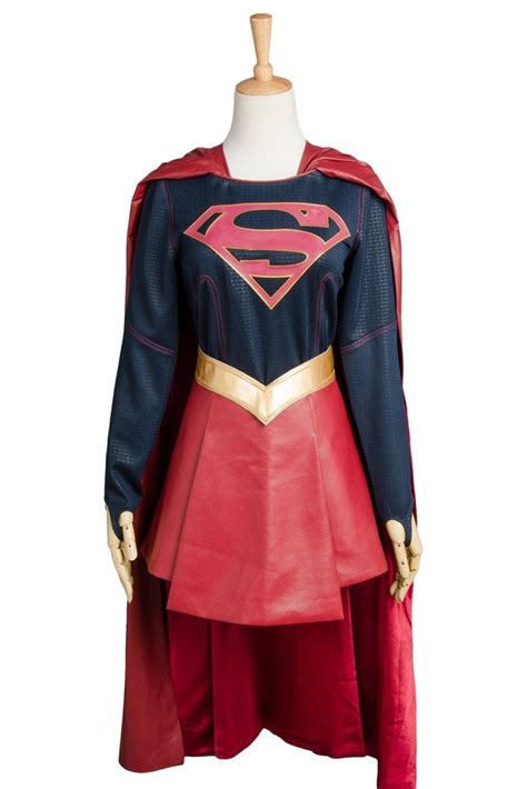 Cbs Supergirl Kara Zor El Danvers Costume Cape Cosplay Costume