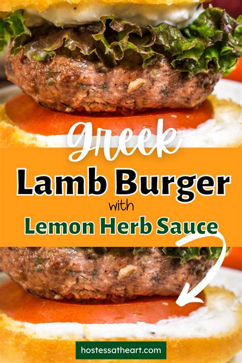 Lamb Burger Recipe