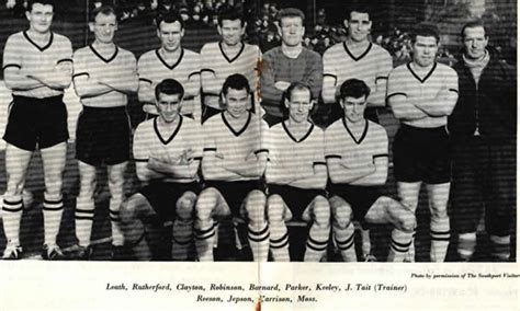 Team Photo 1959 60 Southport Central