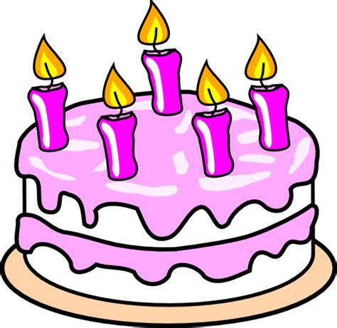 Birthday Cake Clip Art Free Animated Clipart Best