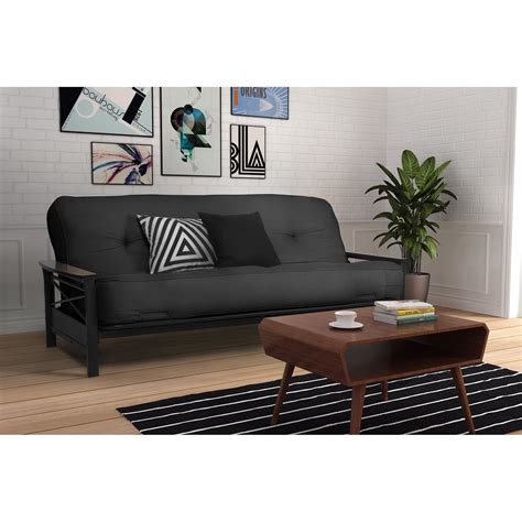 Futons continue to be popular. Convertible Small Space Dorm Room Sleeper Sofa Futon with ...