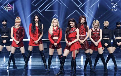 M Countdown “dun Dun” Everglow Pvc Outfits Stage Outfits Concert