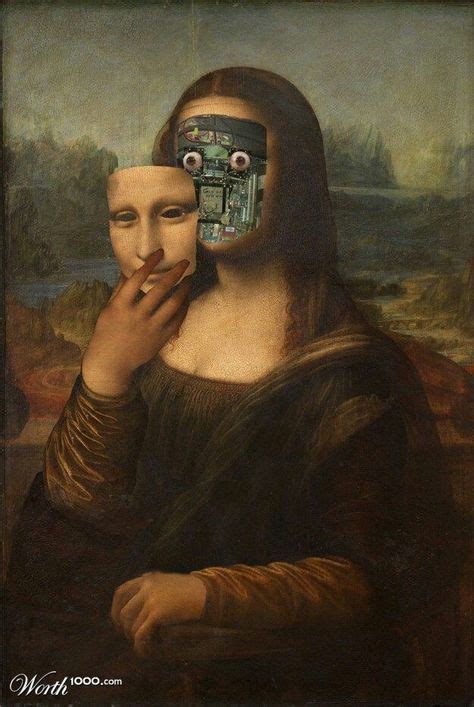 Cyberpunk 2 With Images Mona Lisa Leonardo Da Vinci Artworks Mona