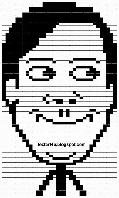 98+ milk face meme copy paste text art cool ascii text art 4 u. Creepy Tobey Maguire Meme Face ASCII Text Art | Cool ASCII ...