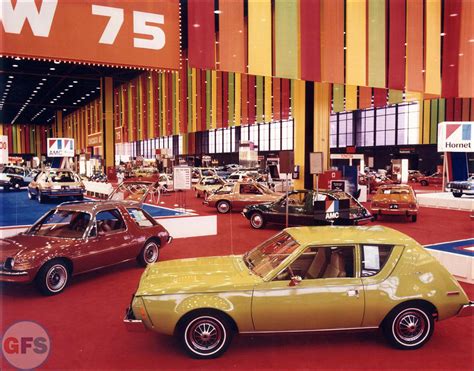 Car Crazy 2 Amc At The 1975 Chicago Auto Show The Man In The Gray