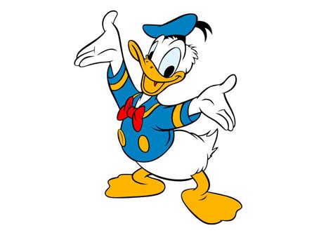 Donald Duck Vector - SuperAwesomeVectors